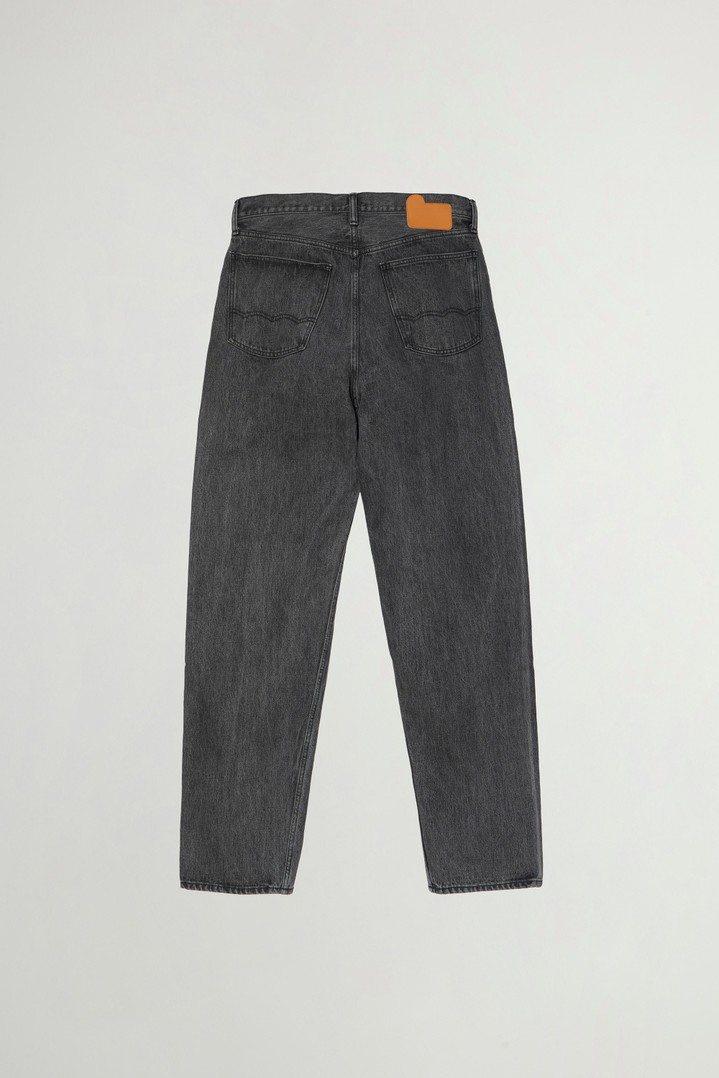 SELVEDGE DENIM HIGH WAIST PANTS Gray photo 2 | Woolrich