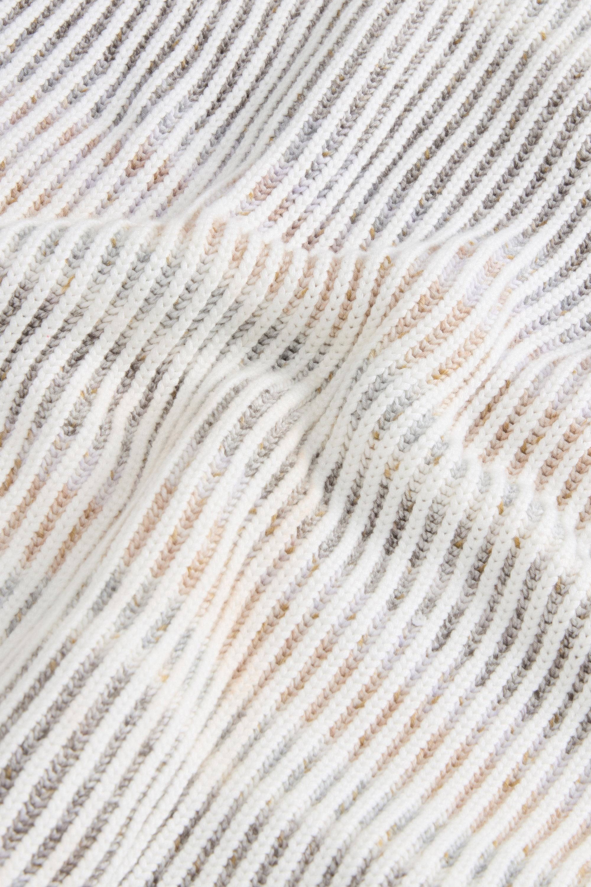 COTTON VISCOSE SLEEVELESS SWEATER White photo 6 | Woolrich