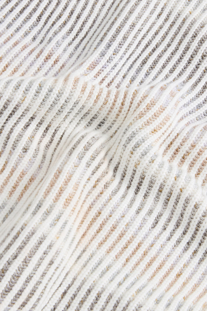 COTTON VISCOSE SLEEVELESS SWEATER White photo 6 | Woolrich