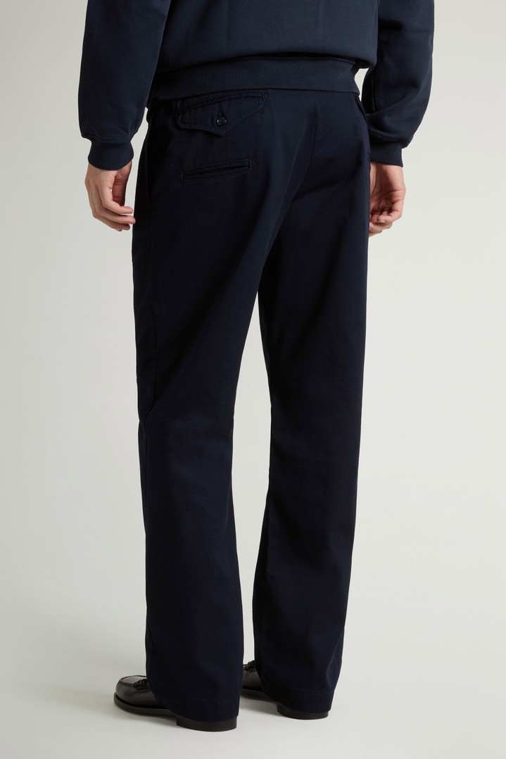 Ranger Chino Pants in Pure Cotton Twill Blue photo 4 | Woolrich