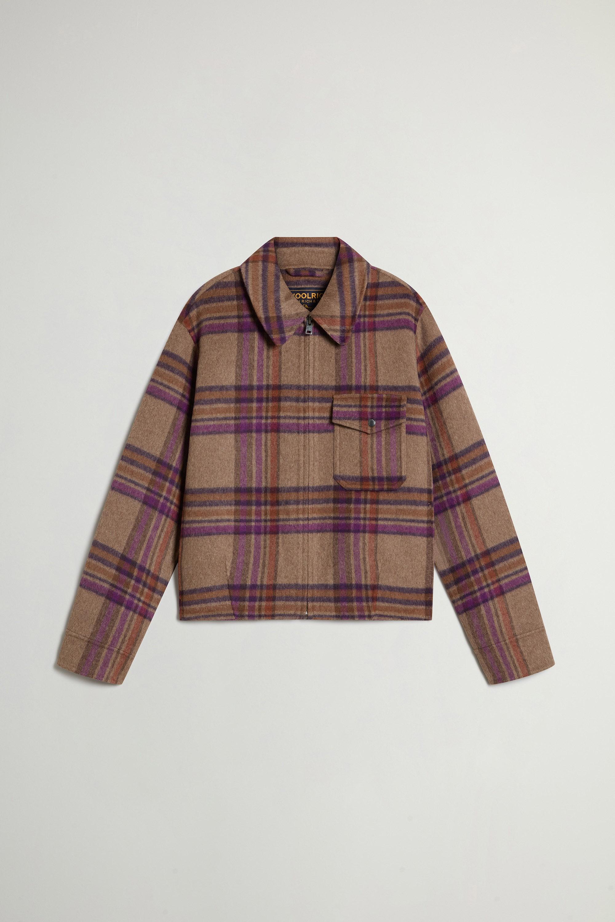 Jacket in Double-Face Wool Blend Brown photo 1 | Woolrich