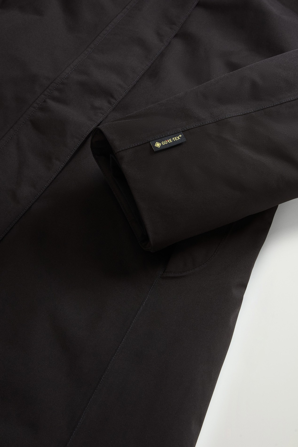 Marshall Parka in WINDSTOPPER® by GORE-TEX® Fabric Black photo 7 | Woolrich
