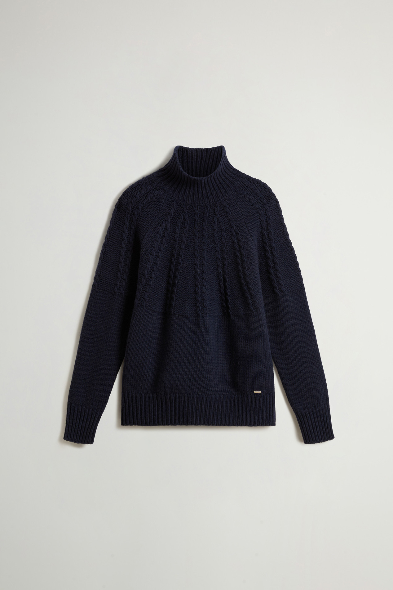 FAIRISLE TURTLENECK Blue photo 5 | Woolrich