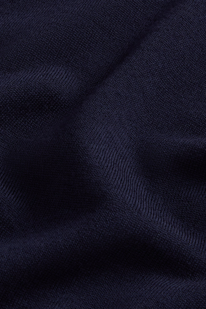 Crewneck Sweater in Pure Merino Virgin Wool Blue photo 7 | Woolrich