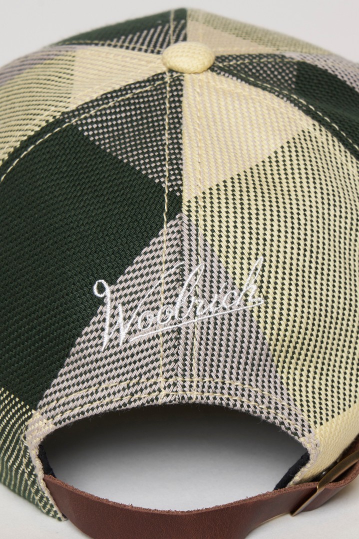 BUFFALO CHECK FIELD CAP Yellow photo 4 | Woolrich