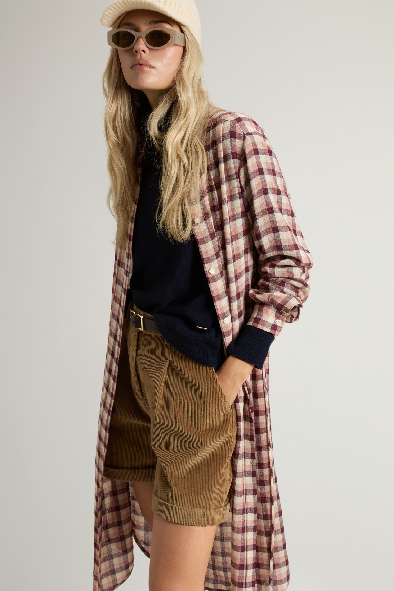 Dress in Italian Brushed Fabric Pink photo 4 | Woolrich