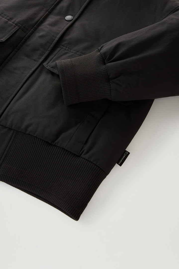 Arctic Bomber in Ramar Cloth Black photo 4 | Woolrich