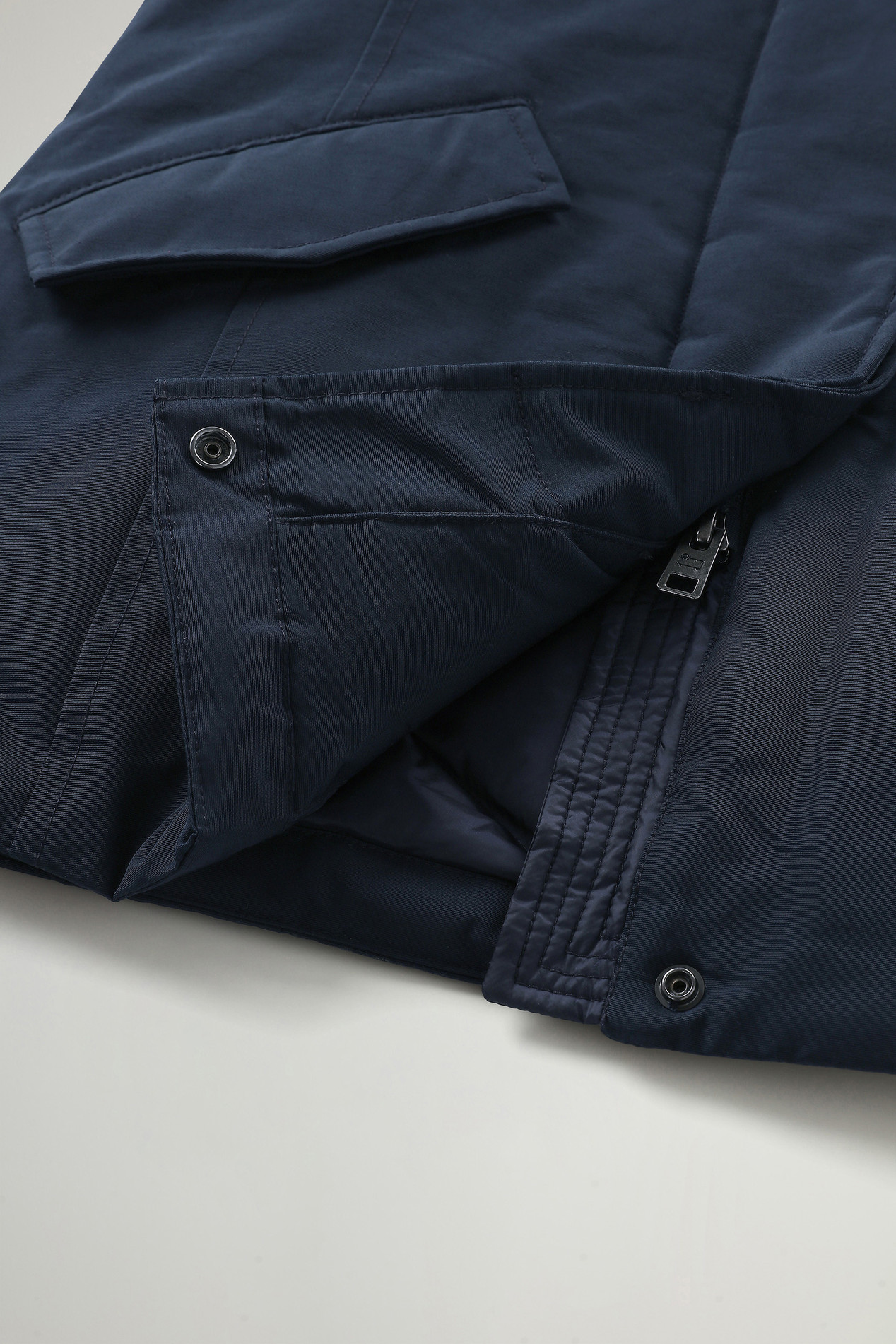 Girls' Arctic Parka Cloth in Ramar Blue photo 5 | Woolrich