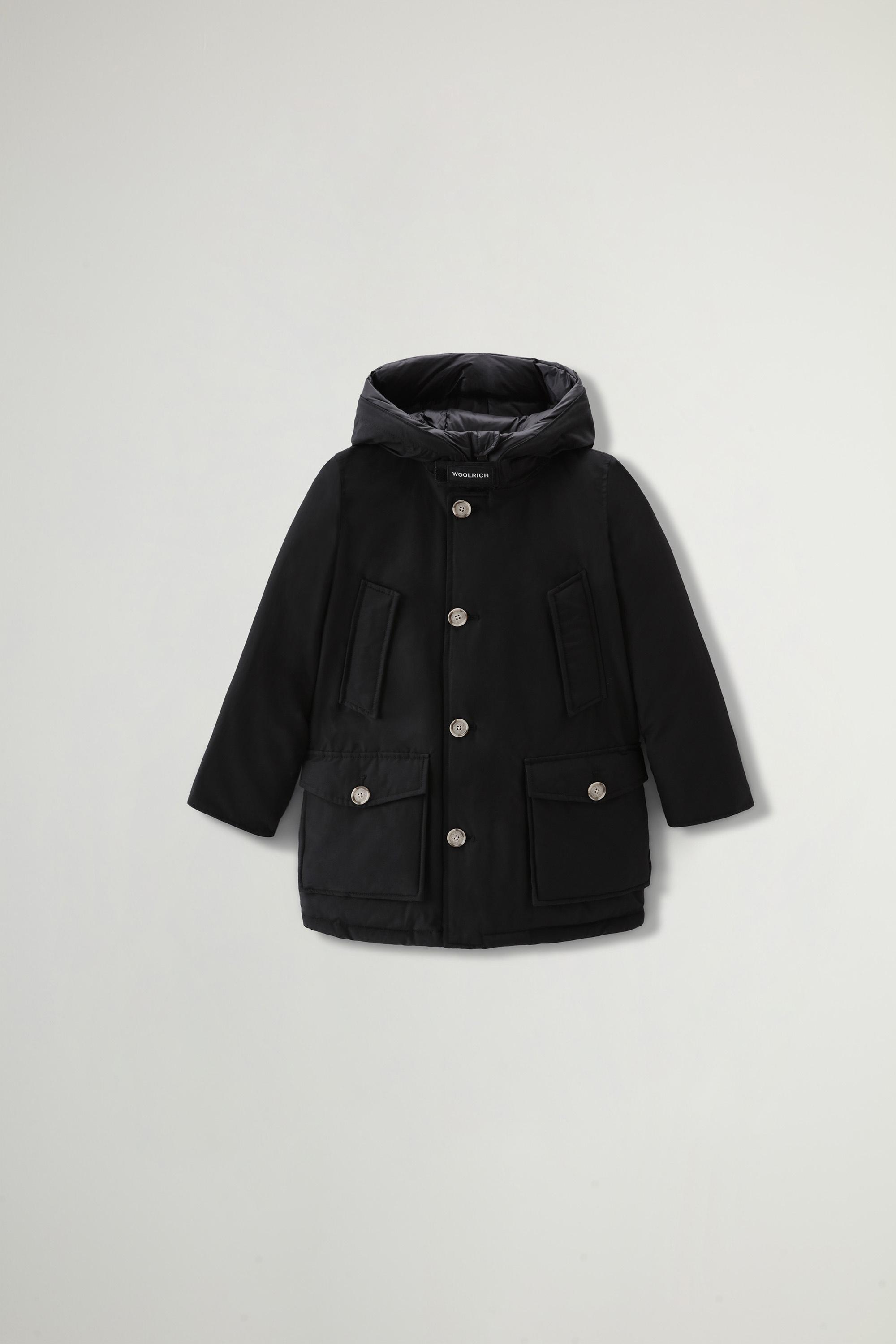 Boys' Arctic Parka in Ramar Cloth Black photo 1 | Woolrich