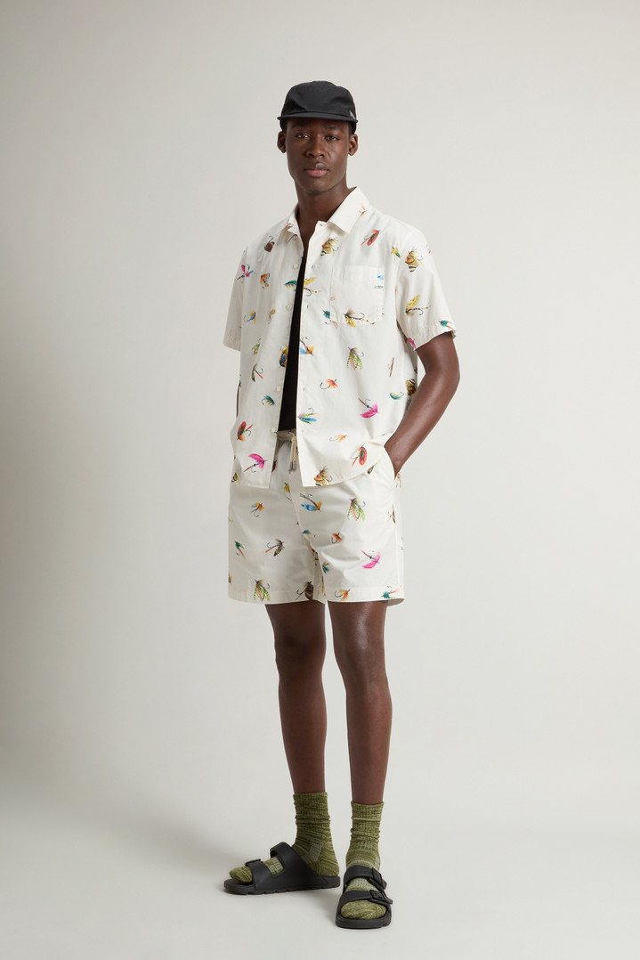 Shirt in Pure Cotton Poplin White photo 2 | Woolrich