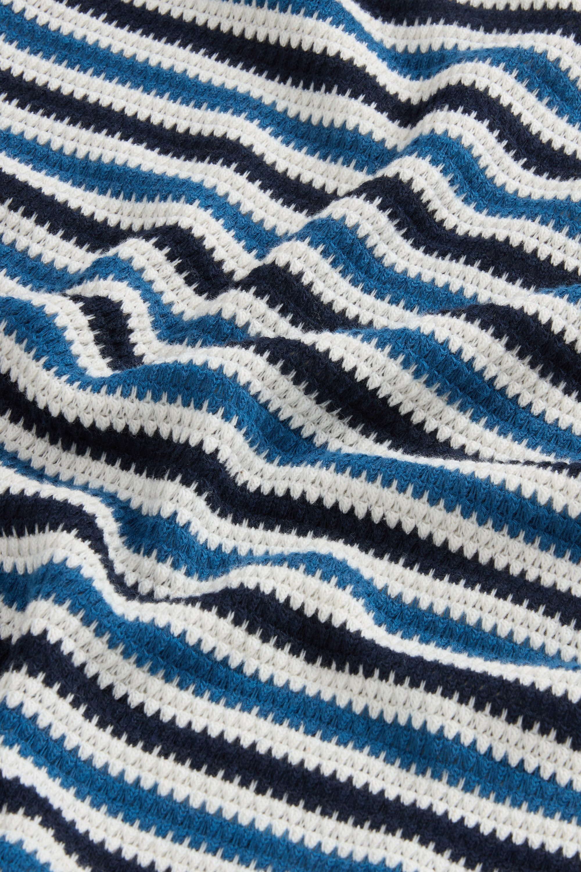 STRIPED JERSEY POLO Multicolor photo 7 | Woolrich