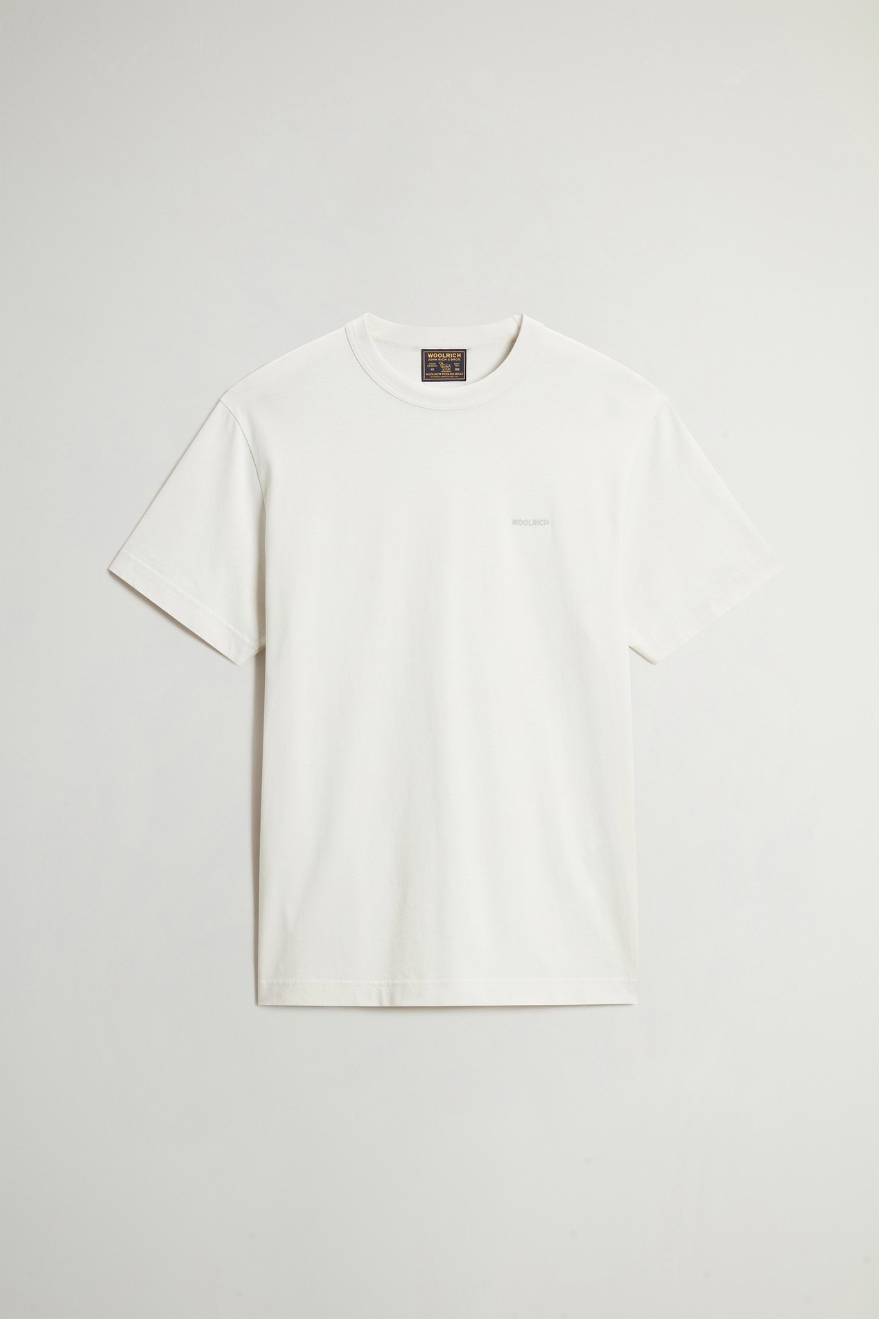 T-shirt en pur coton bio Blanc photo 5 | Woolrich
