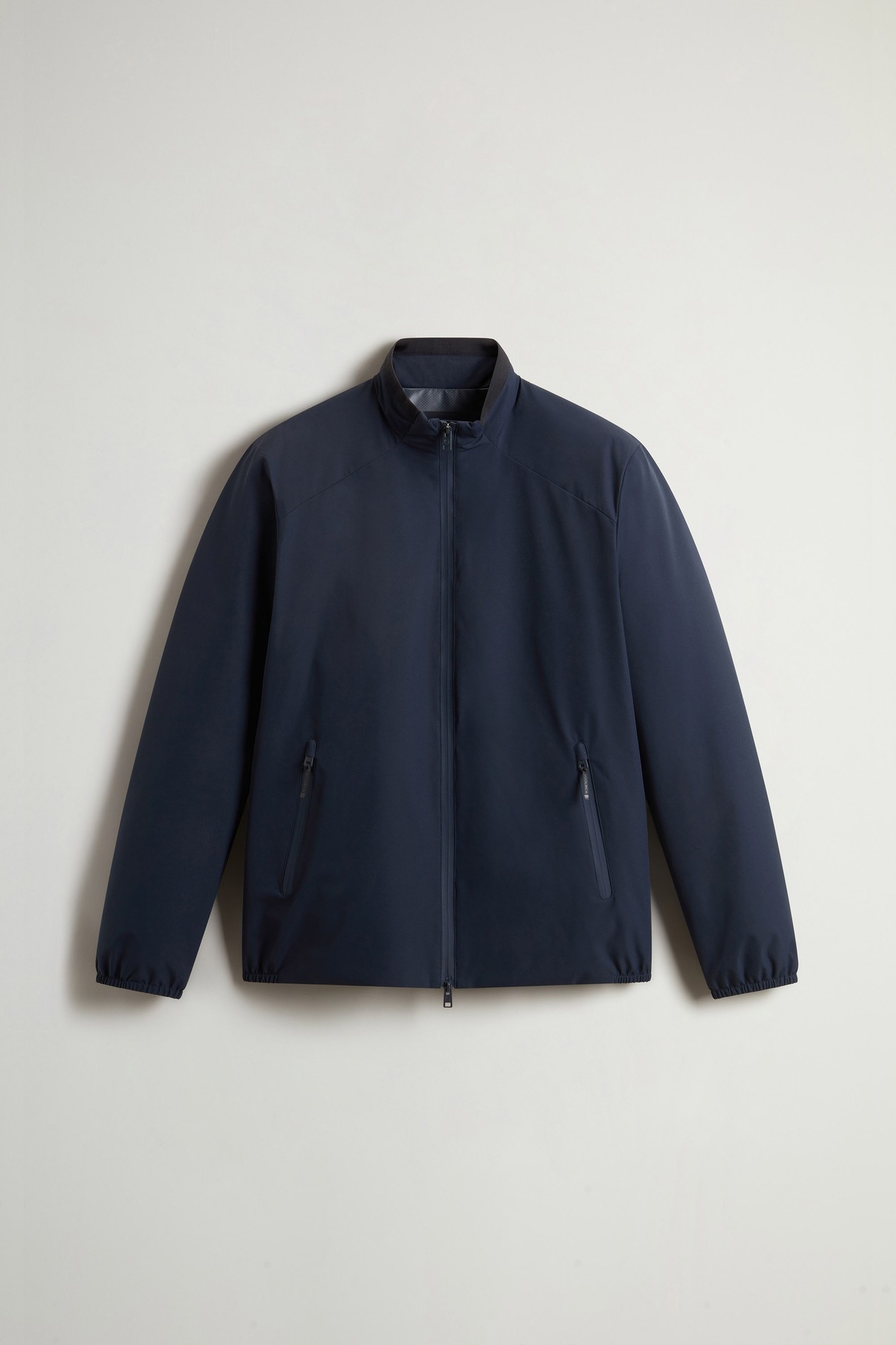 Padded Sailing Bomber Jacket in Two-Layered Fabric Blue photo 5 | Woolrich