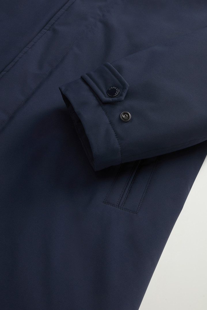 2-In-1 Stretch Nylon Overcoat Blue photo 3 | Woolrich
