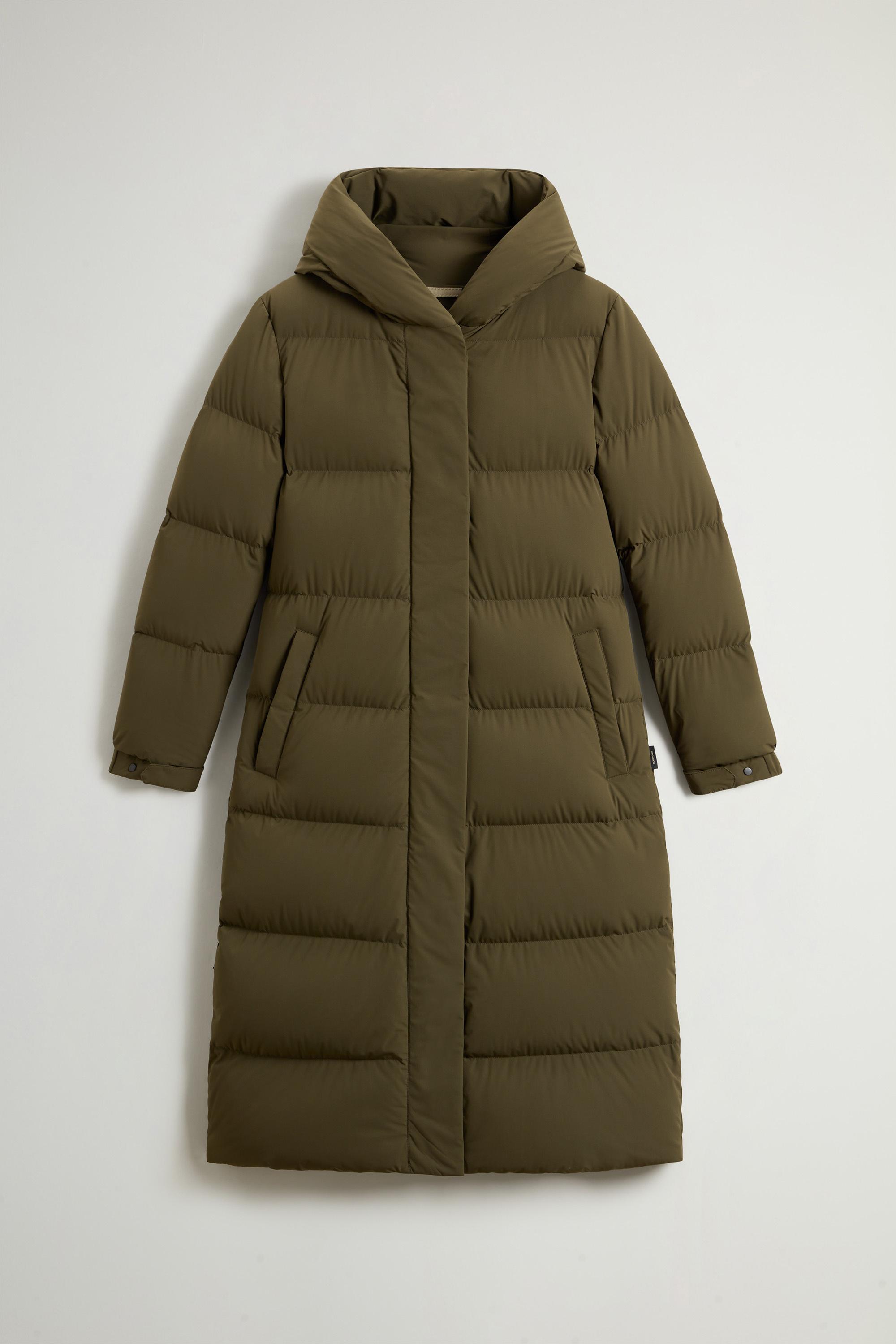 CLOUD MADISON LONG COAT Green photo 5 | Woolrich