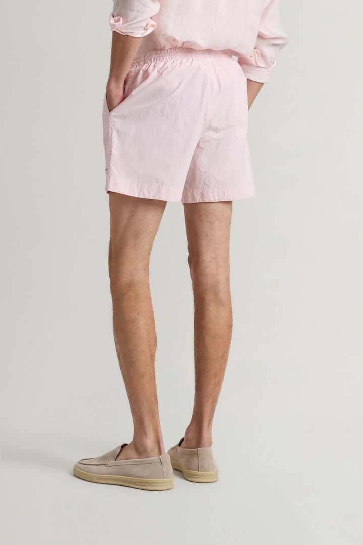 SOLID SWIM SHORTS Pink photo 2 | Woolrich