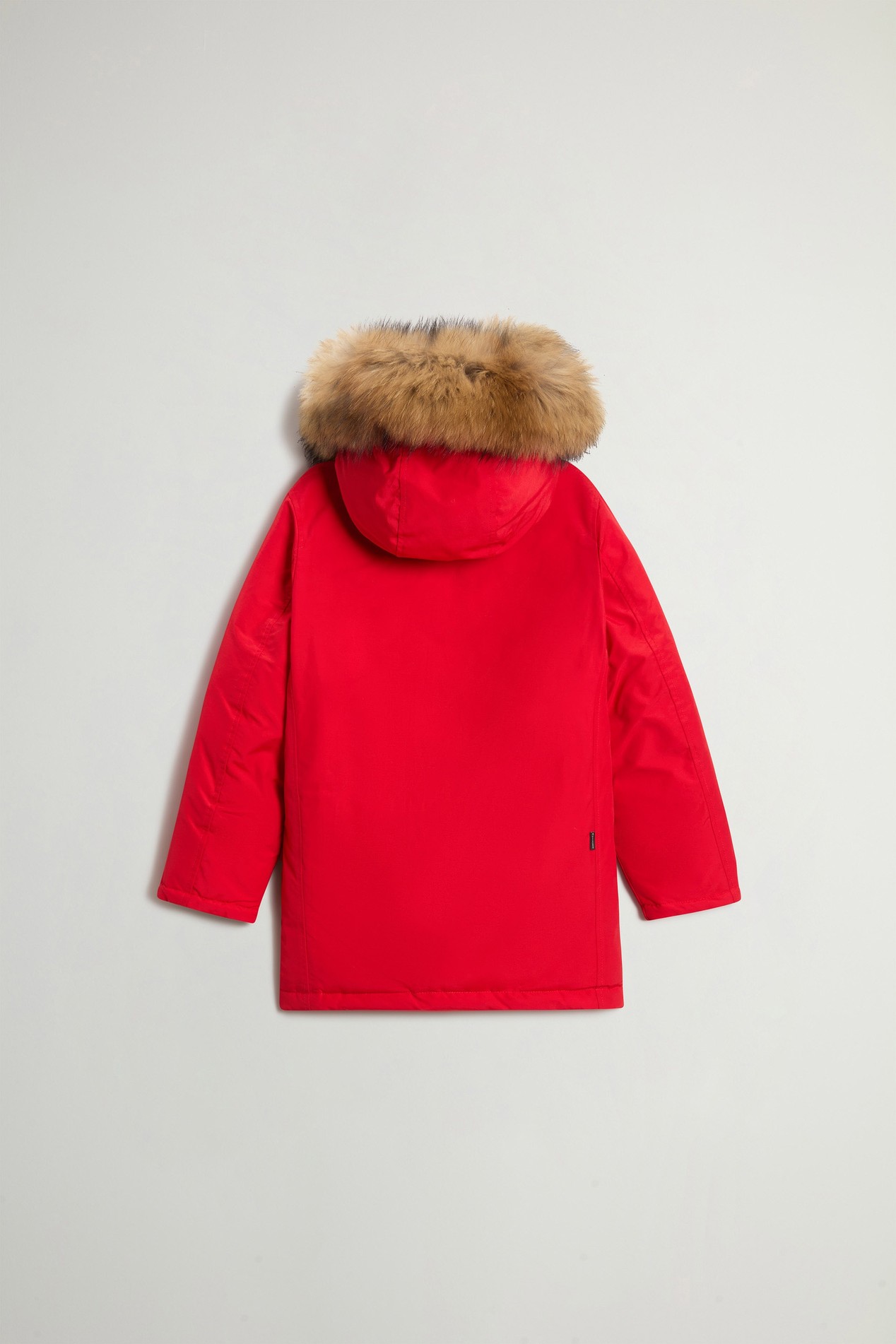 Arctic Parka van Ramar Cloth voor jongens met afneembaar bont Rood photo 3 | Woolrich