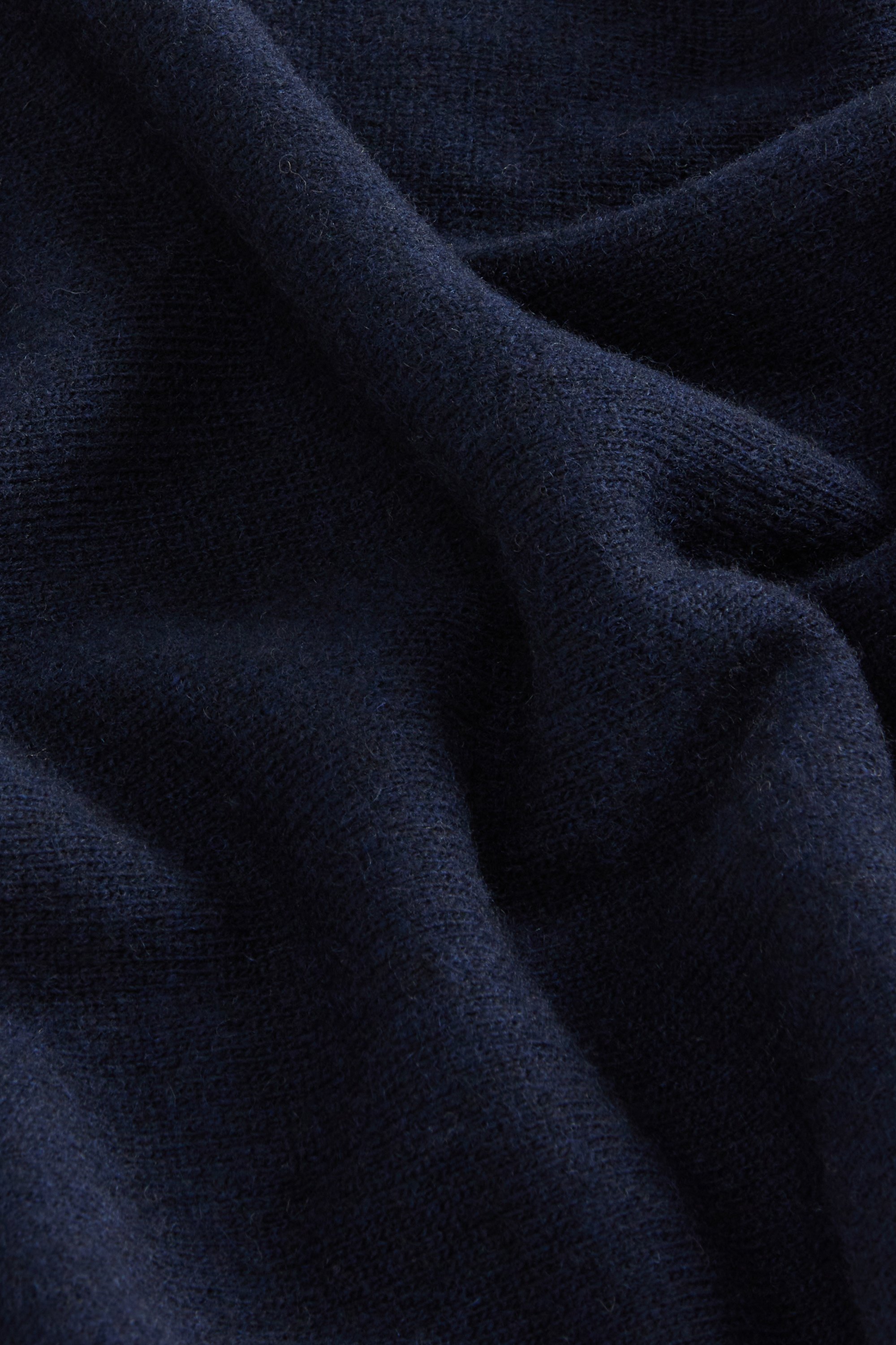 Wide-Leg Pants in Virgin Wool and Cashmere Blend Blue photo 5 | Woolrich