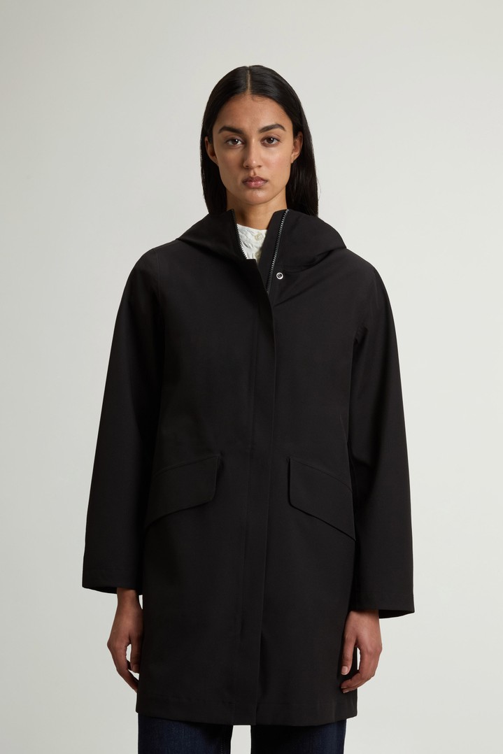 Waterproof Parka in Light Stretch Black photo 1 | Woolrich