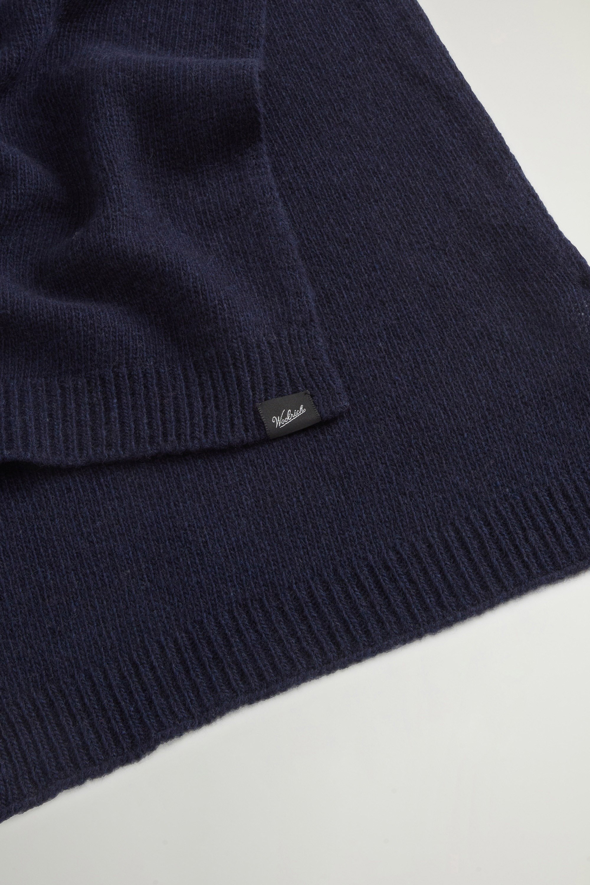 Scarf in Wool Blend Blue photo 7 | Woolrich