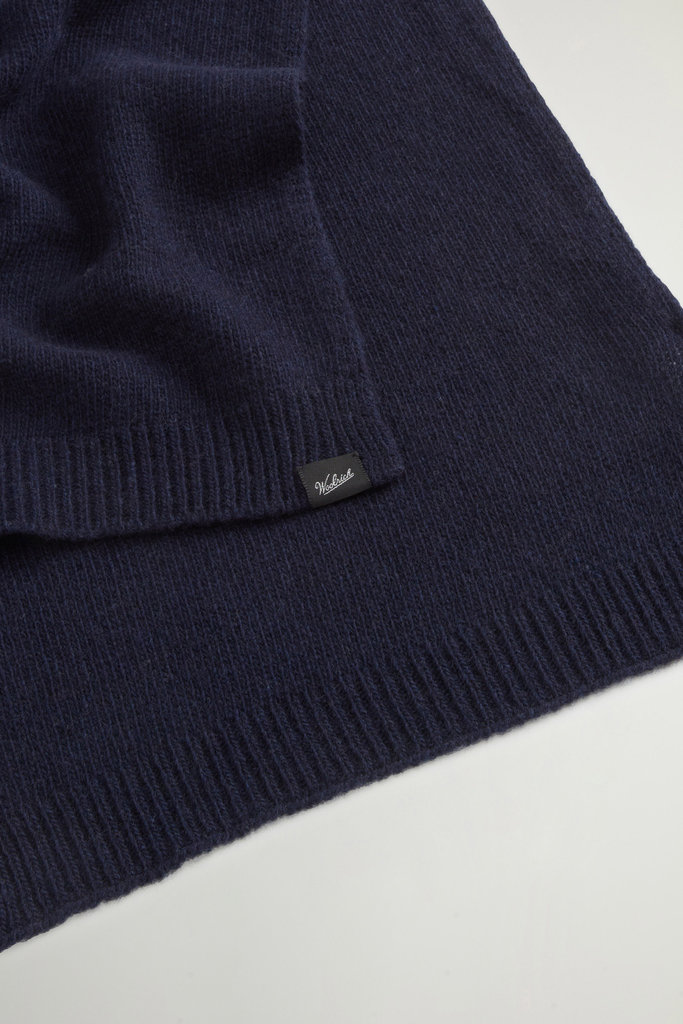Scarf in Wool Blend Blue photo 4 | Woolrich