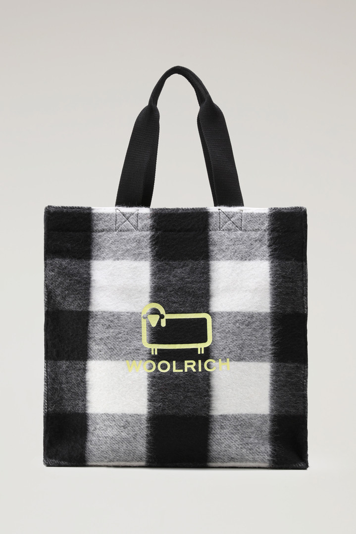 Buffalo Check American Wool Tote Multicolor photo 1 | Woolrich