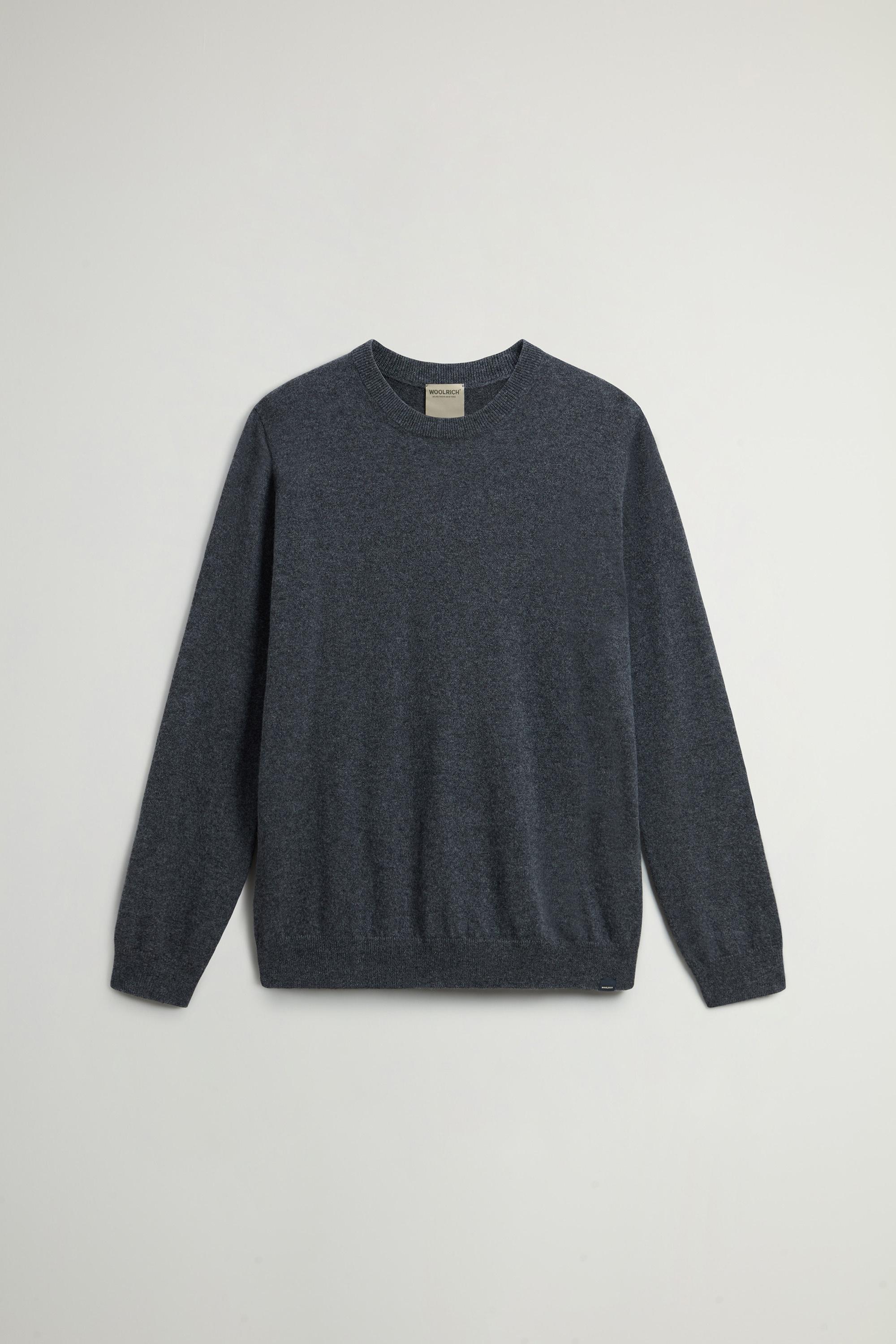 Pure Cashmere Crewneck Sweater Gray photo 1 | Woolrich