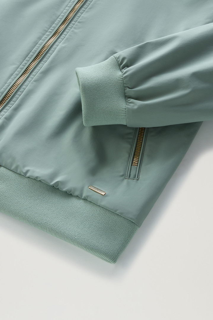 Charlotte Bomber in Urban Touch Green photo 3 | Woolrich