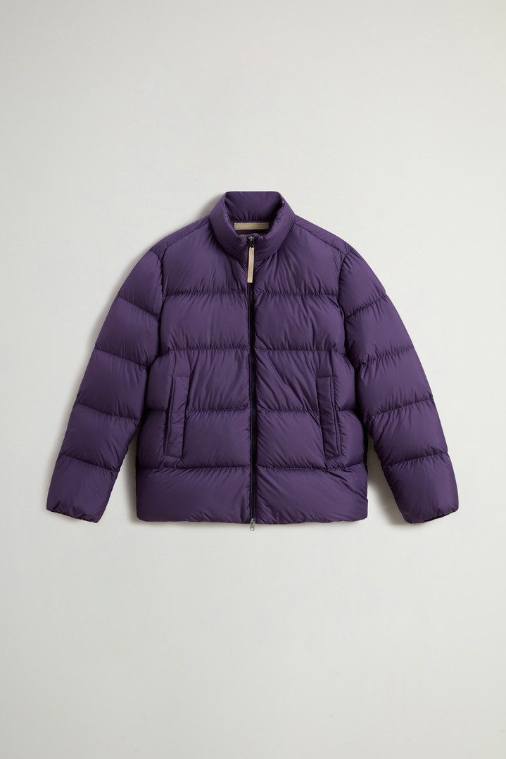 Cloud Down Jacket in Microfiber Purple photo 5 | Woolrich