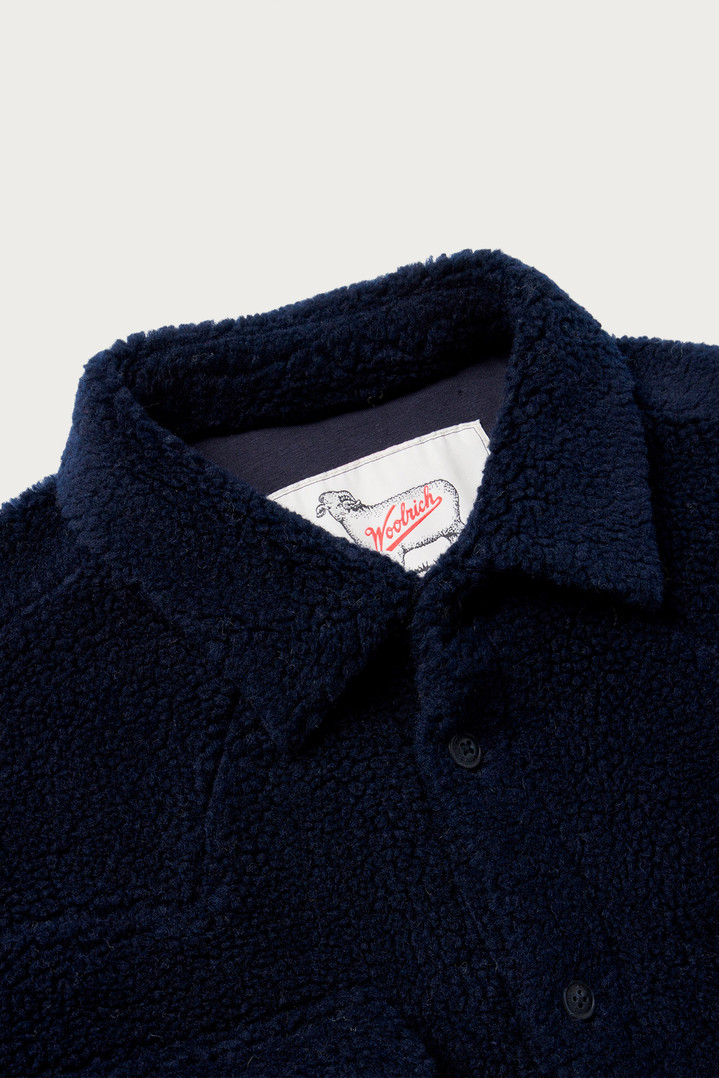 Sherpa Shirt - One Of These Days / Woolrich Blue photo 3 | Woolrich