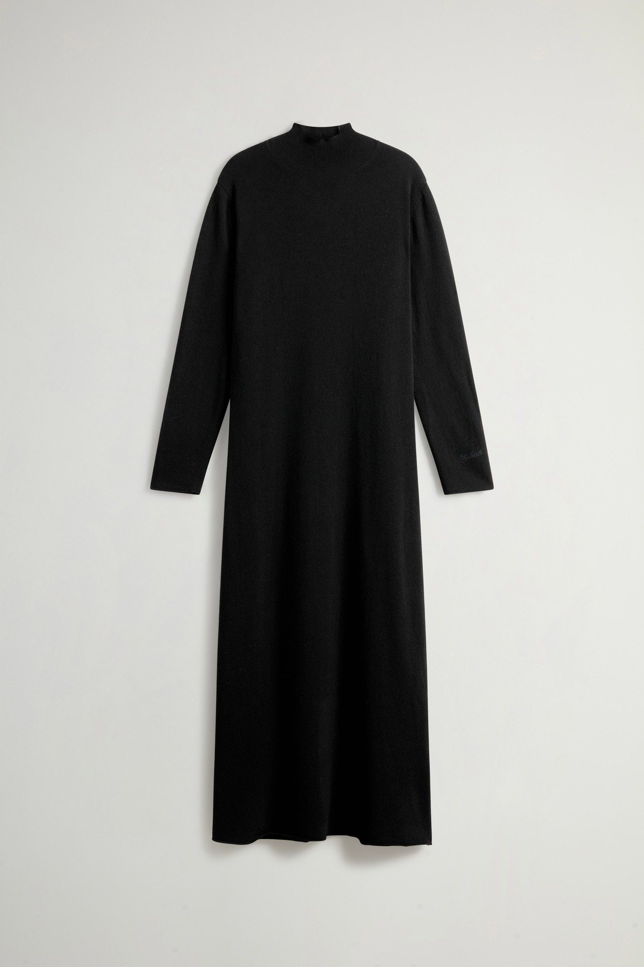 Dress in Virgin Wool and Cashmere Blend Black photo 5 | Woolrich