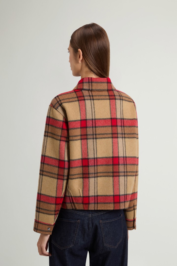 Jacket in Double-Face Wool Blend Red photo 3 | Woolrich