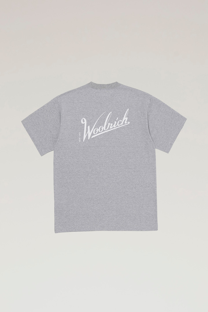 COOLMAX Print T-shirt Gray photo 2 | Woolrich