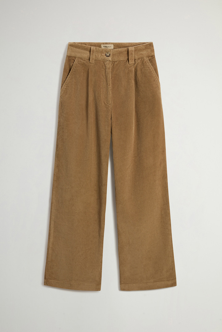 Wide-Leg Corduroy Pants Beige photo 3 | Woolrich