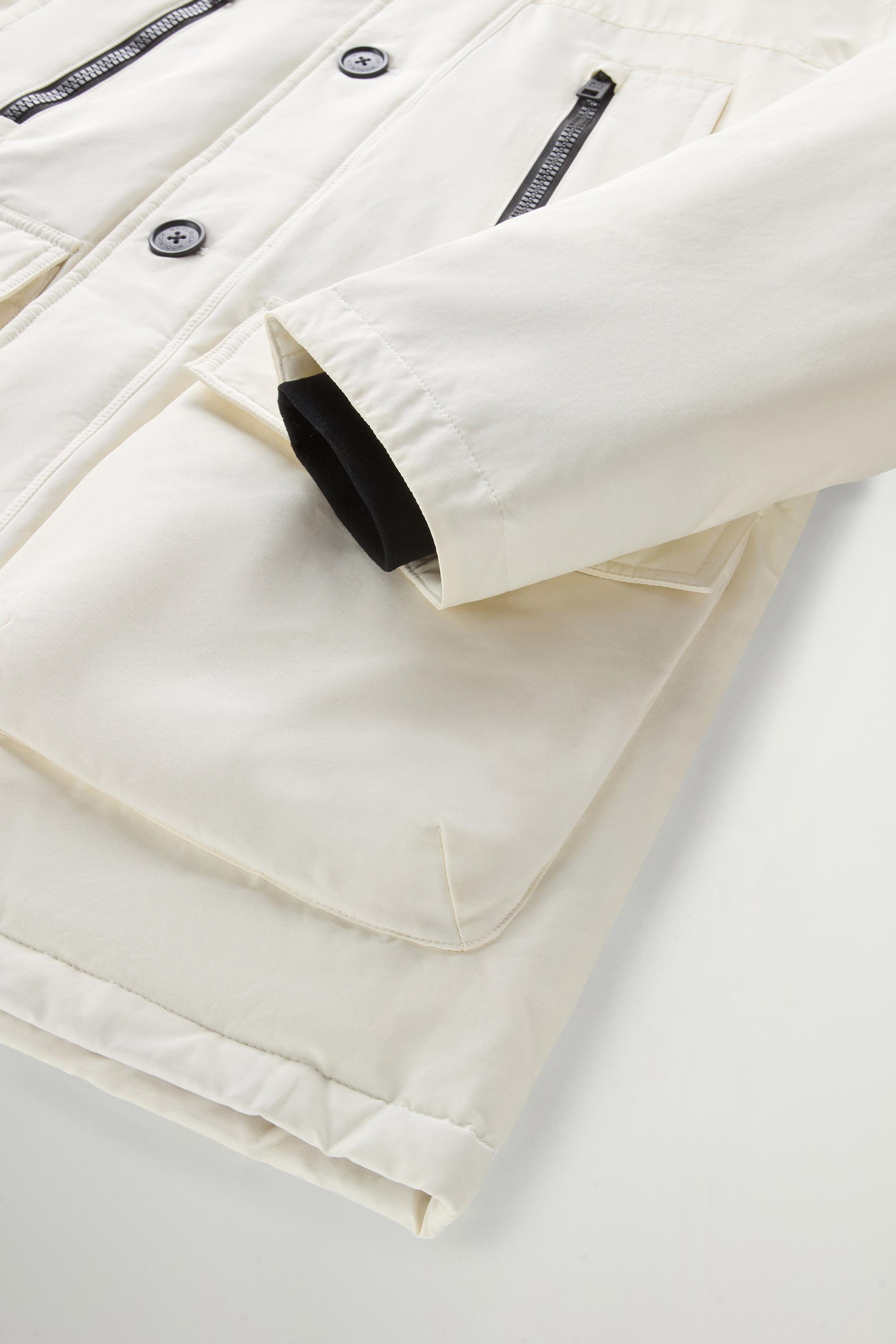 Arctic Parka Evolution in Ramar Cloth White photo 6 | Woolrich