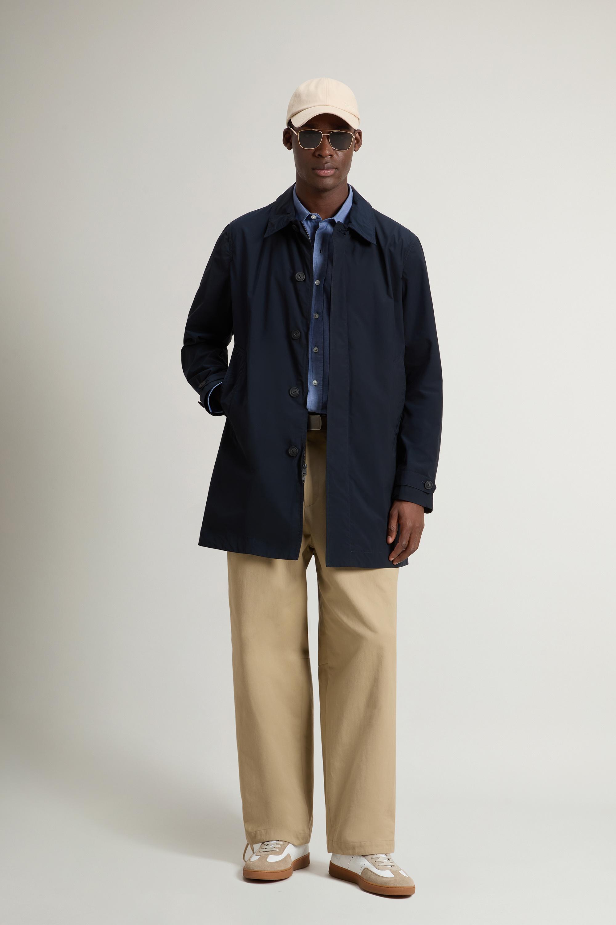 New City Coat in Urban Touch Blue photo 1 | Woolrich