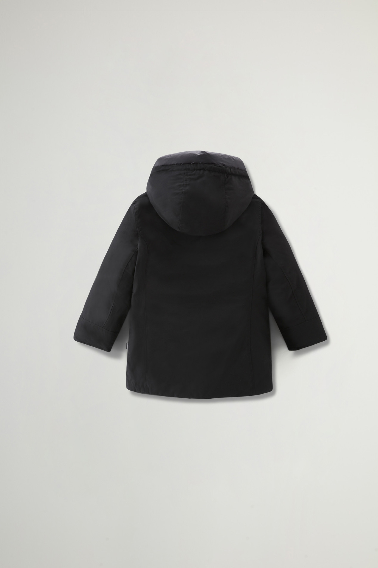 Girls' Arctic Parka Cloth in Ramar Black photo 2 | Woolrich