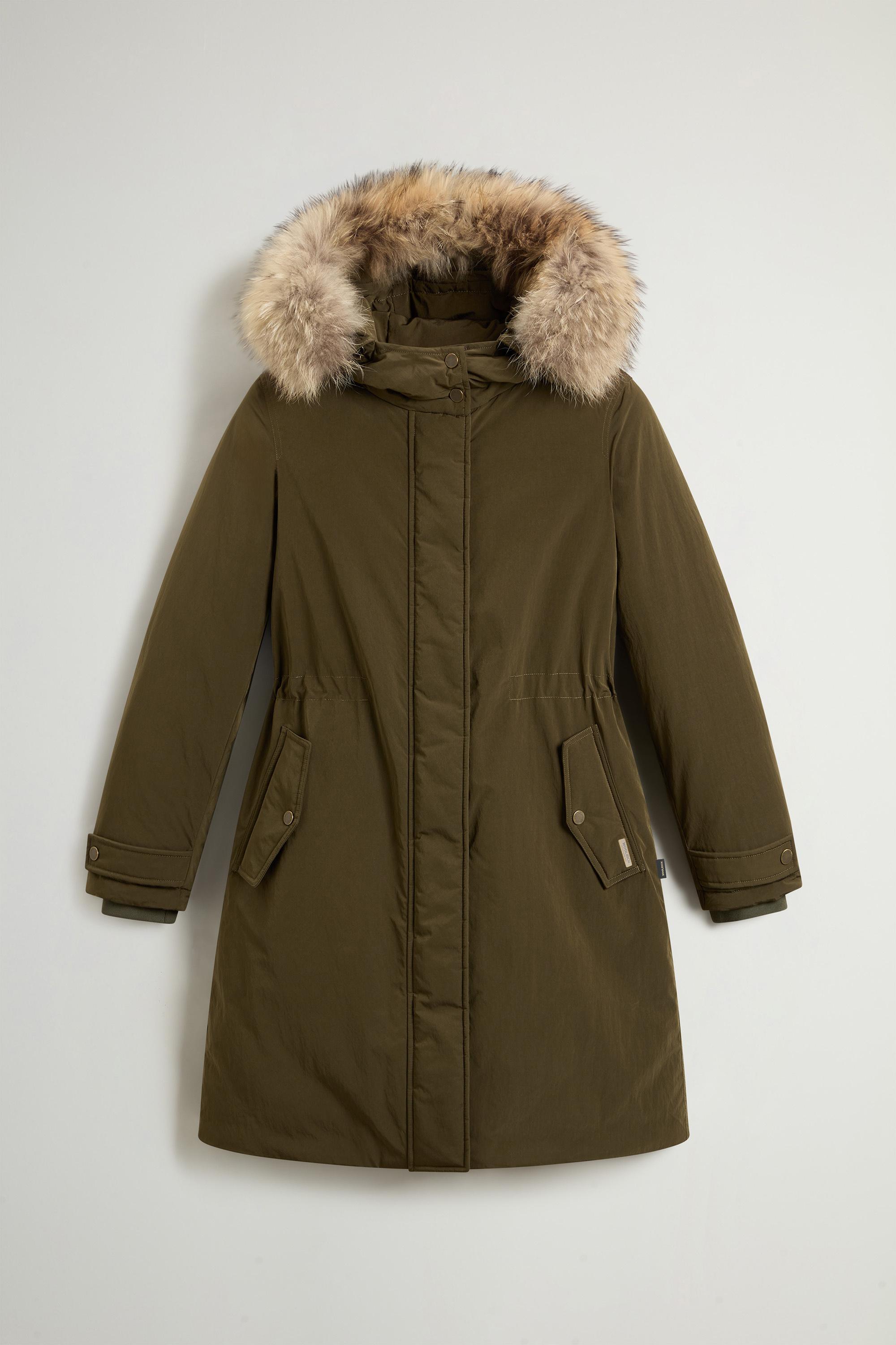 GRACE FUR PARKA Green photo 5 | Woolrich