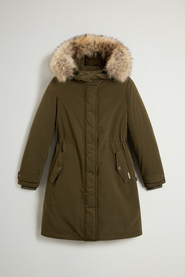 GRACE FUR PARKA Green photo 5 | Woolrich