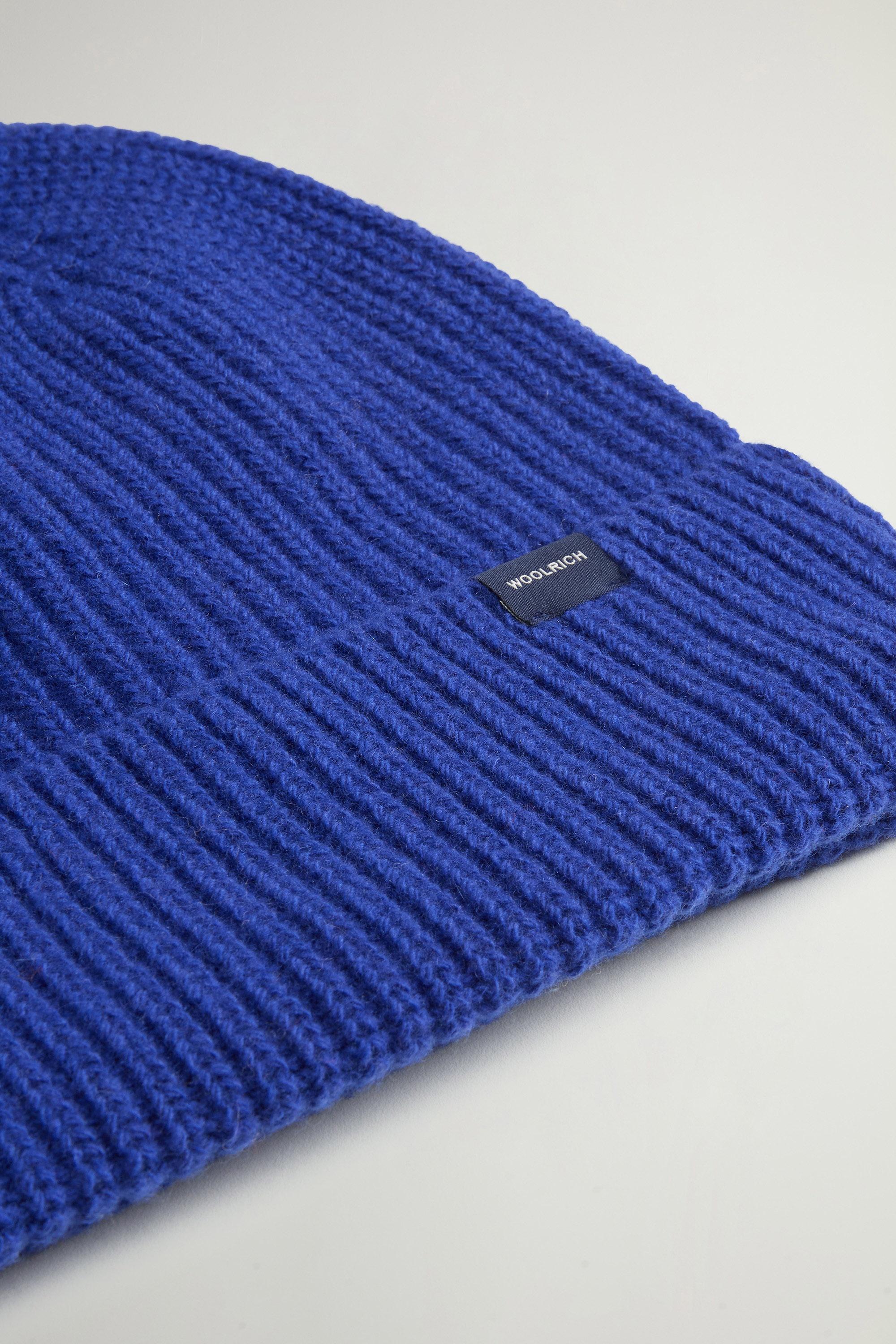 Beanie in Wool Blend Blue photo 3 | Woolrich