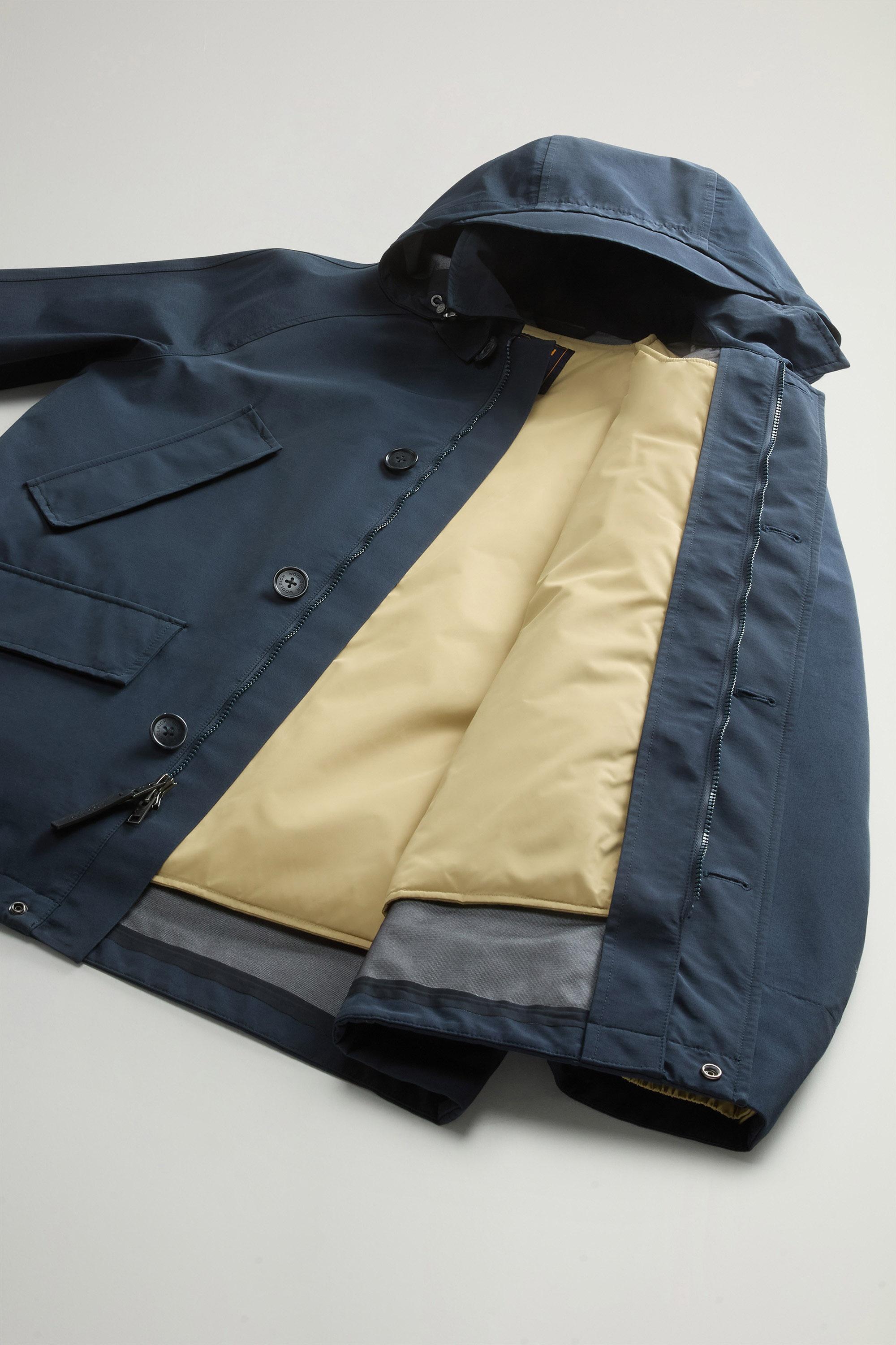 Mackinaw 3-in-1 Waterproof Coat in Three-Layered Ramar Cloth Blue photo 5 | Woolrich
