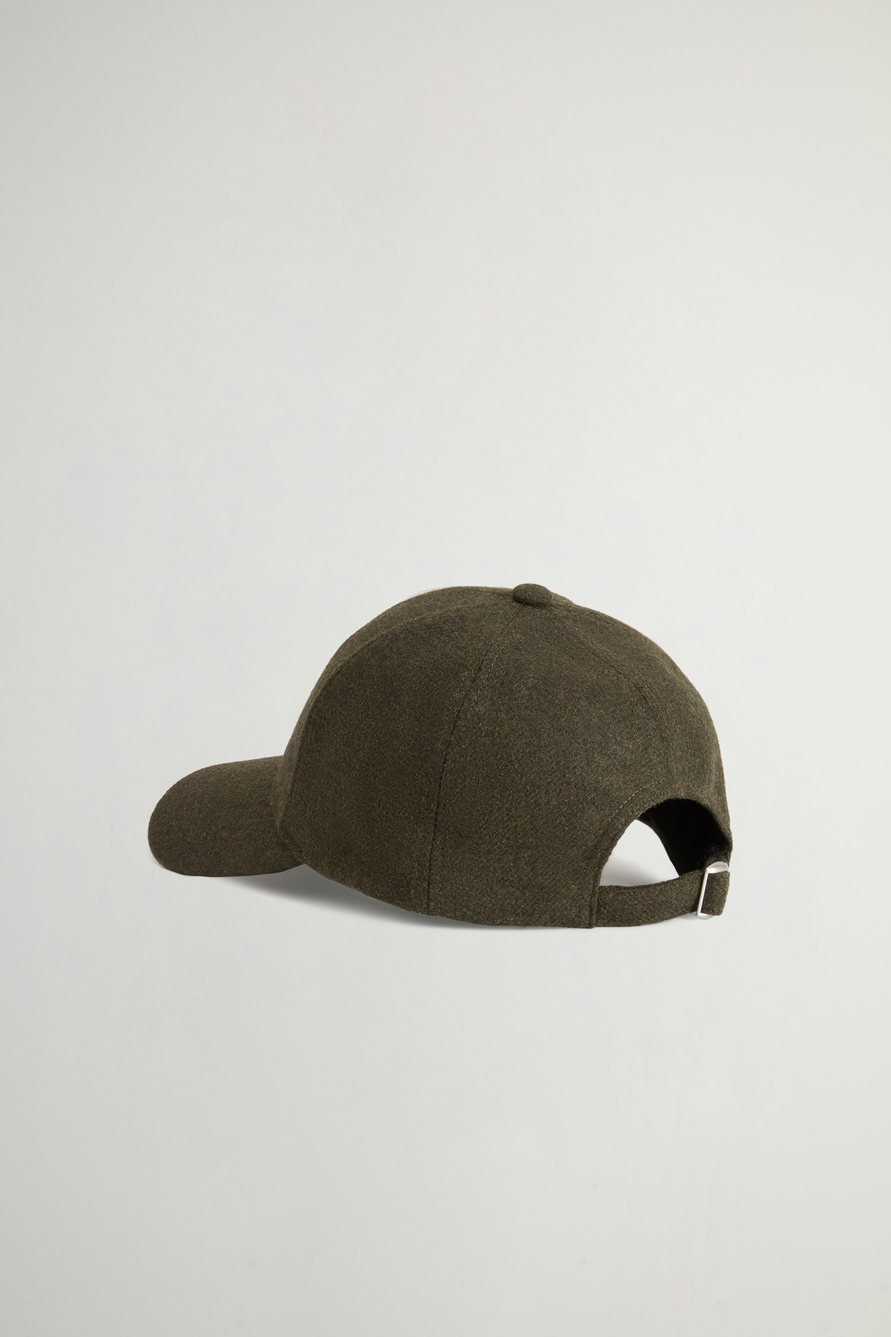 Cap in Recycled Italian Wool-Blend Green photo 2 | Woolrich