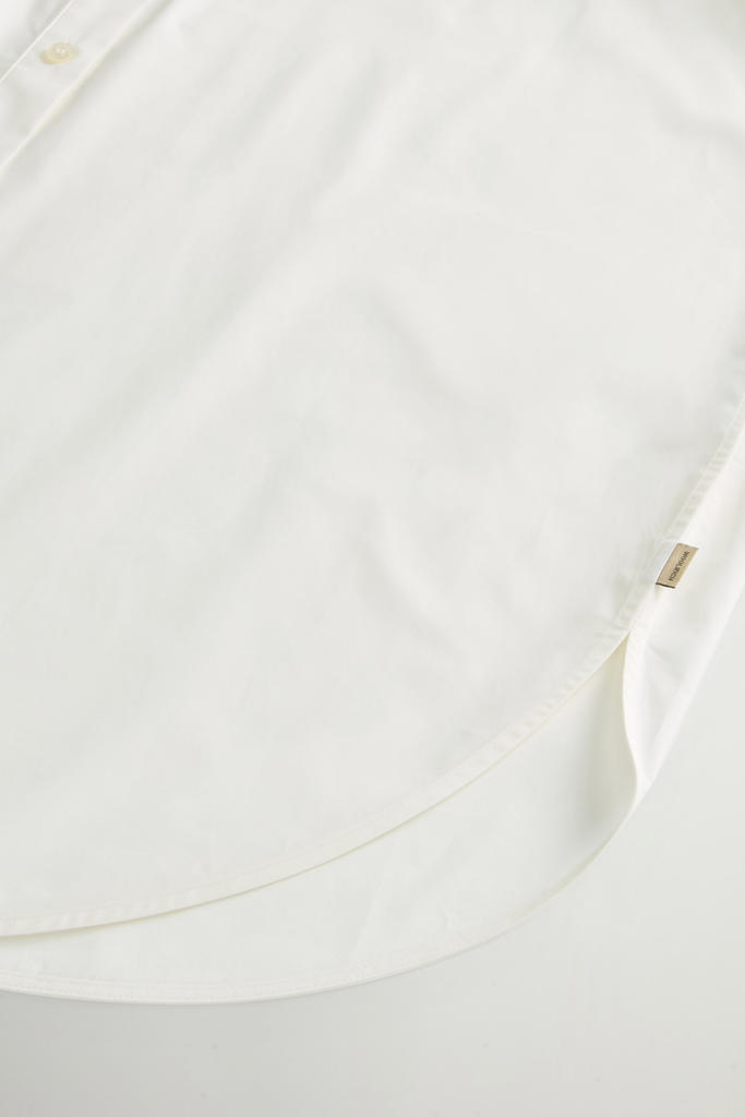 COTTON POPLIN BLOUSE White photo 7 | Woolrich