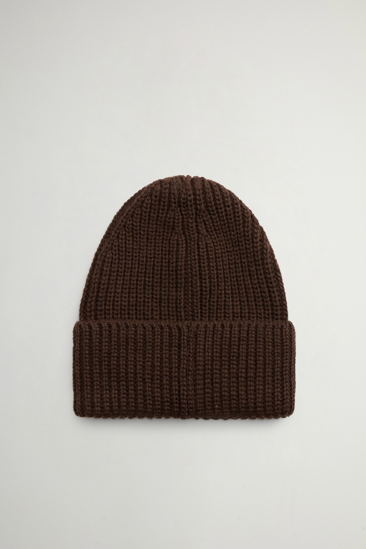 WM PATCH BEANIE Brown photo 3 | Woolrich
