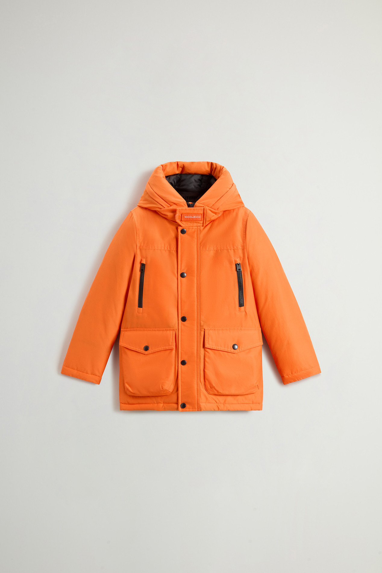 Boys’ Arctic Parka in Ramar Cloth Orange photo 1 | Woolrich