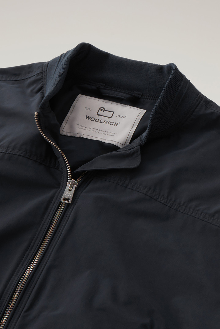 Summer Bomber in Urban Touch Blue photo 2 | Woolrich