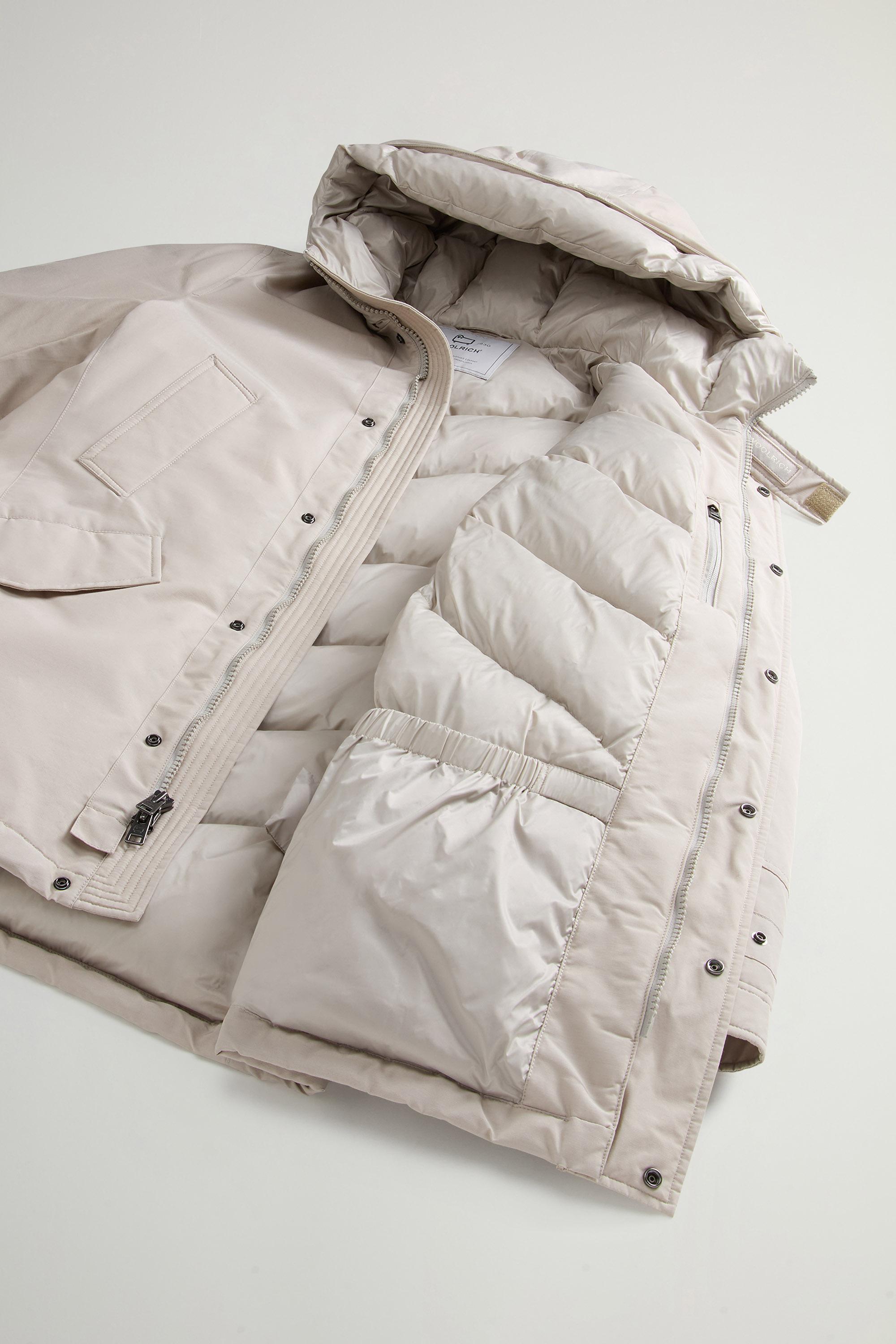 Polar Parka in Ramar Cloth with High Collar Beige photo 8 | Woolrich