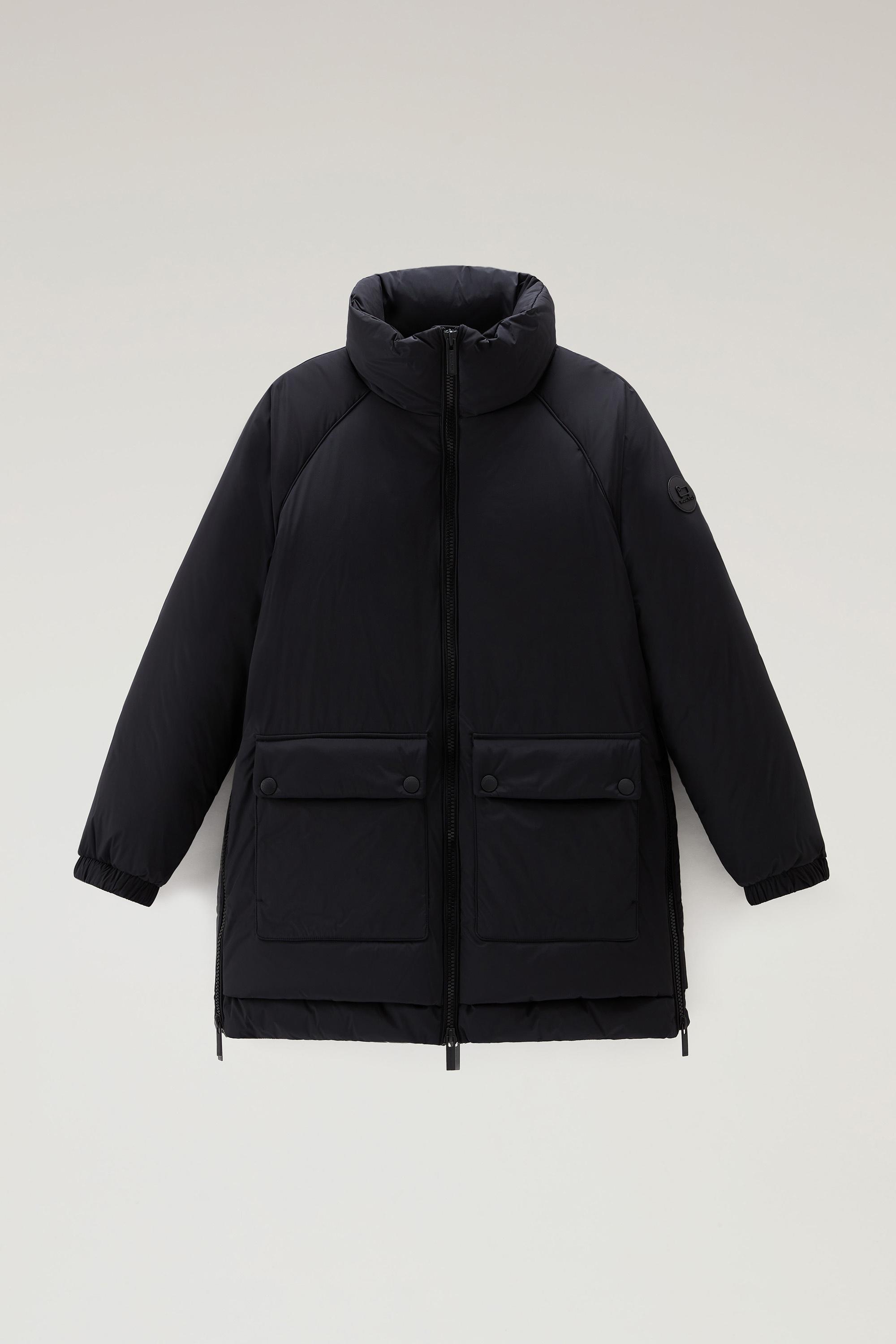 Alsea Down Jacket in Stretch Nylon Black photo 1 | Woolrich