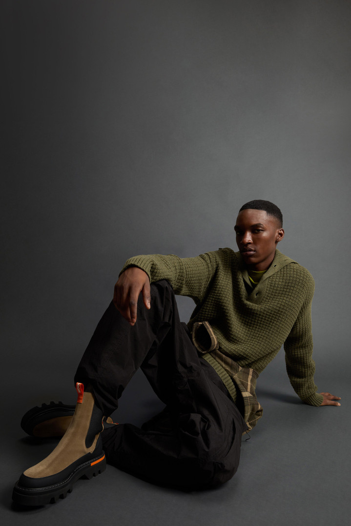 Suede Chelsea Boots by Todd Snyder Beige photo 7 | Woolrich