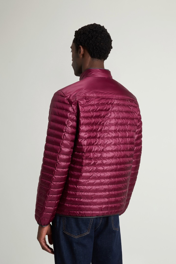 Lightweight Allen Down Jacket in Ripstop Nylon Burgundy photo 3 | Woolrich